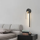 Moderne minimalistische dekorative Wandleuchte mit Mondschatten
