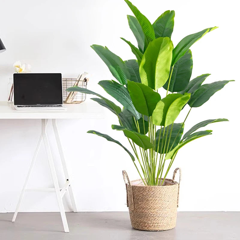 plantes artificielles palmier tropical faux pour décoration intérieure extérieure - vue 4 sur 6