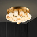 Deckenleuchte aus chinesischem Marmor Kollektion Pingpong klassisches Design