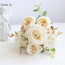 bouquet de fleurs artificielles pour décorations de mariage et automne