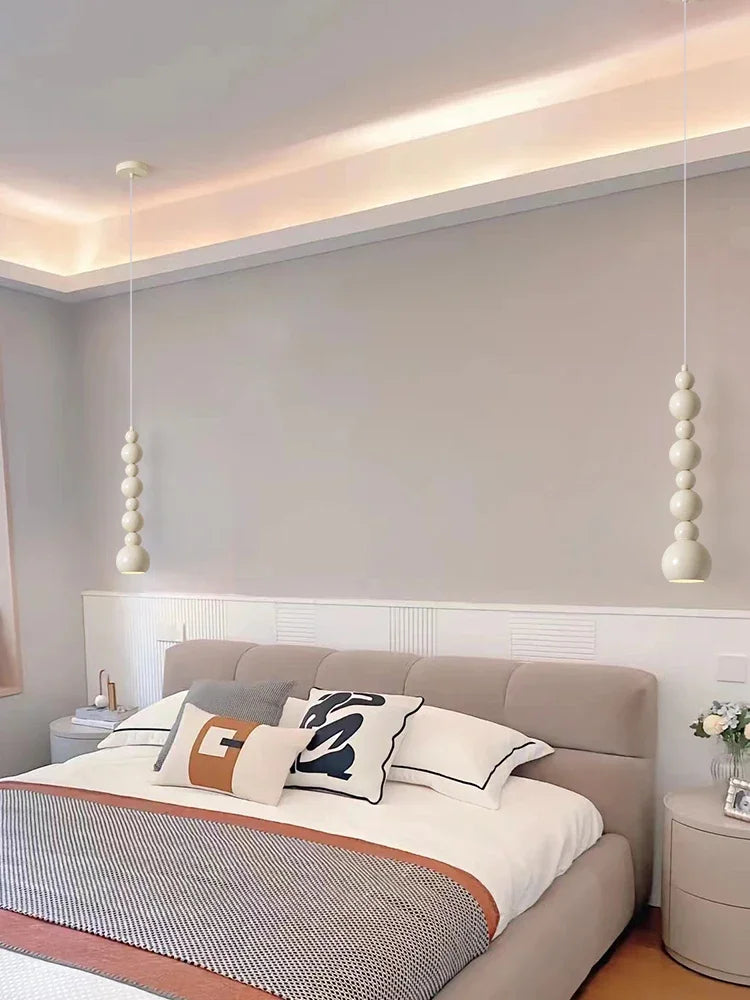 suspension design bauhaus en forme de gourde pour éclairage intérieur - vue 5 sur 8