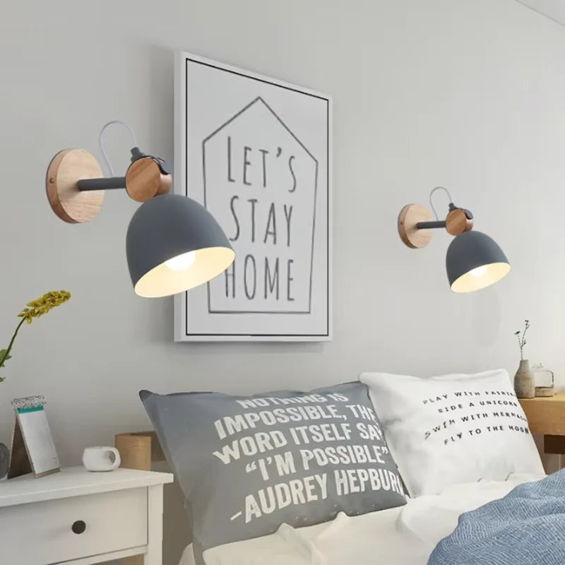 applique murale led nordique créative design moderne et original - vue 6 sur 22