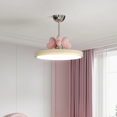 Kronleuchter im Girly-Stil, dimmbar für individuelle Beleuchtung - vue 2 sur 10