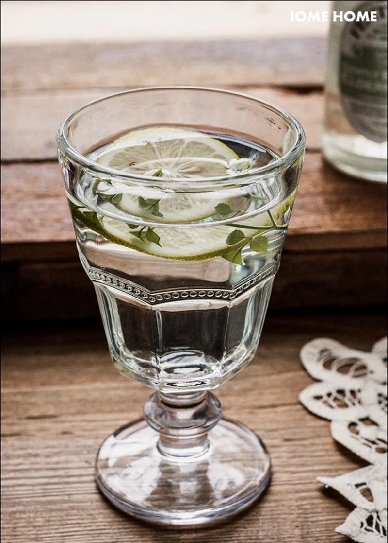 Verre absinthe vintage pieds relief pour bar - vue 5 sur 7