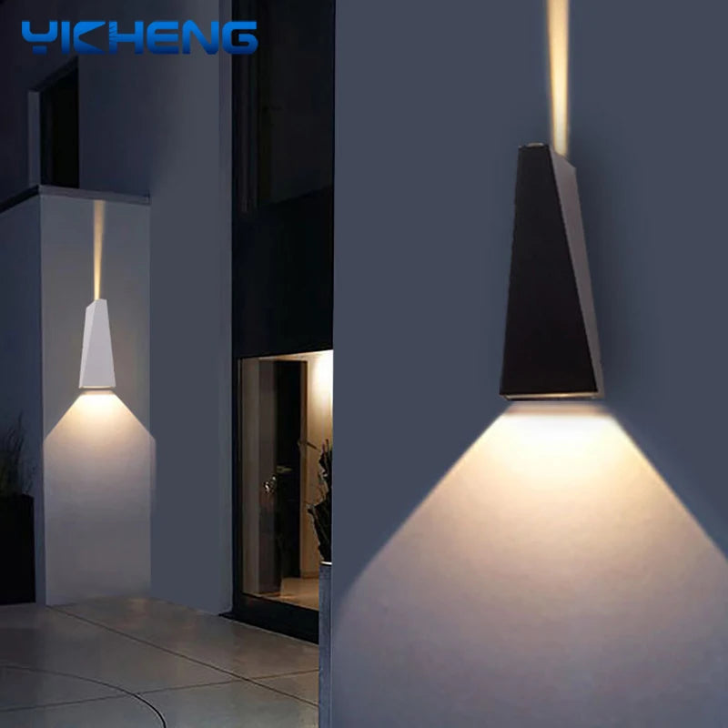 applique murale LED IP65 étanche extérieure en aluminium - vue 6 sur 12