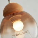 Retro Kronleuchter aus Glas für moderne Dekoration
