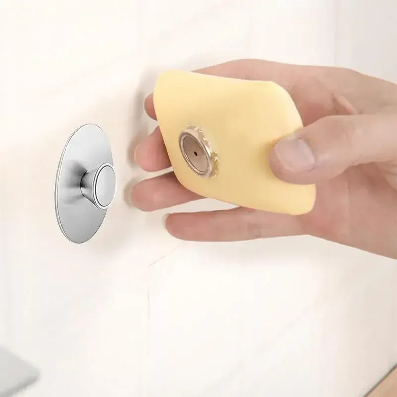 porte-savon mural magnétique en acier inoxydable avec drainage automatique - vue 4 sur 8