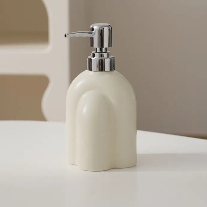 distributeur de savon en céramique pour shampoing et eau portable - vue 15 sur 21