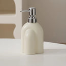distributeur de savon en céramique portable pour shampoing et eau