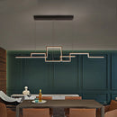 lustre led design réglable suspension pour intérieur maison