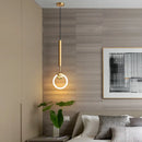 lustres led modernes luxueux lampes suspendues décoration