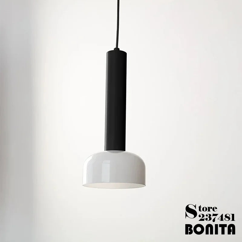 lustre moderne en verre laiteux pour éclairage intérieur décoratif - vue 2 sur 8