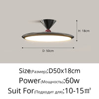 plafonniers led modernes pour décoration intérieure élégante et contemporaine
