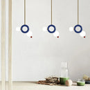 Art-Déco-Pendelleuchte aus Metall für ein elegantes Interieur