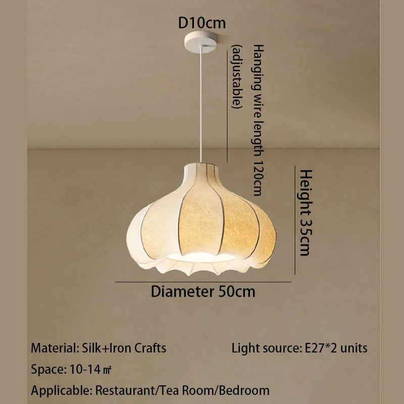 Minimalistischer nordischer Kronleuchter Wabi Sabi für die Innendekoration