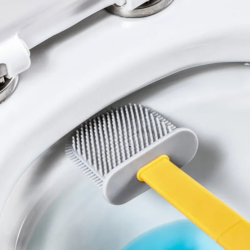 brosse de toilette anti-fuite avec support à séchage rapide - vue 4 sur 10