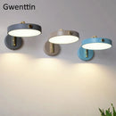 Moderne Wandleuchte aus Eisen im nordischen Design für Innenräume