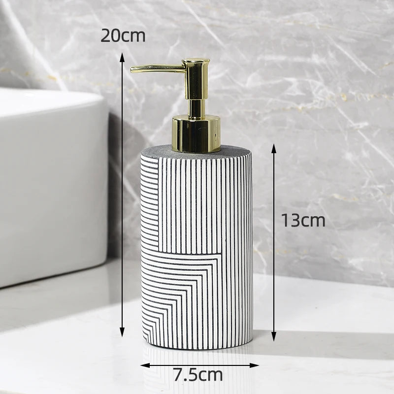 accessoires de salle de bain de luxe européens élégants et légers - vue 8 sur 16