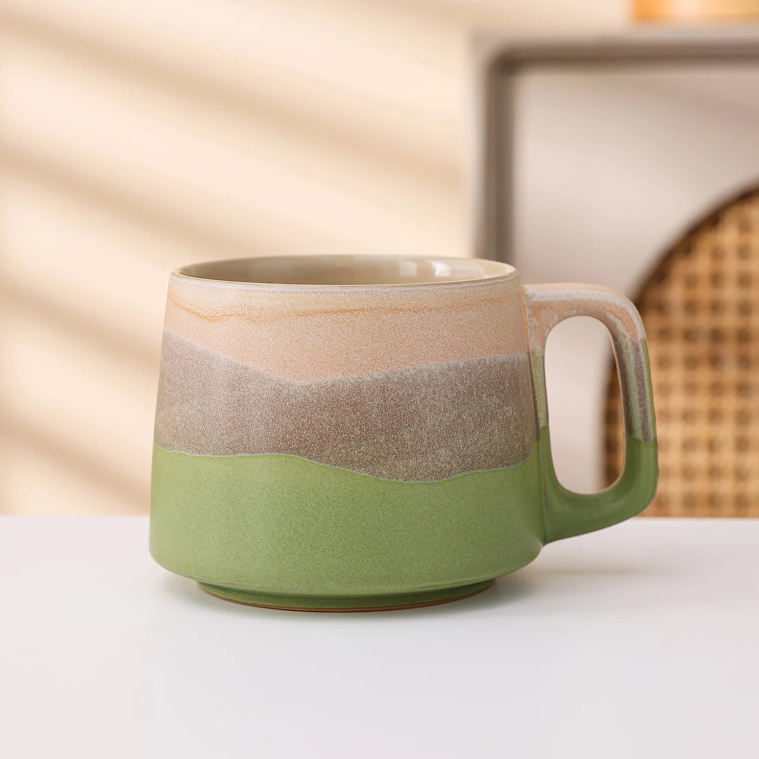 mug en céramique artisanal design élégant moderne