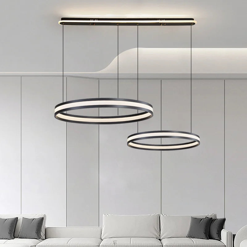 lustre minimaliste moderne italien pour une ambiance luxueuse - vue 6 sur 15