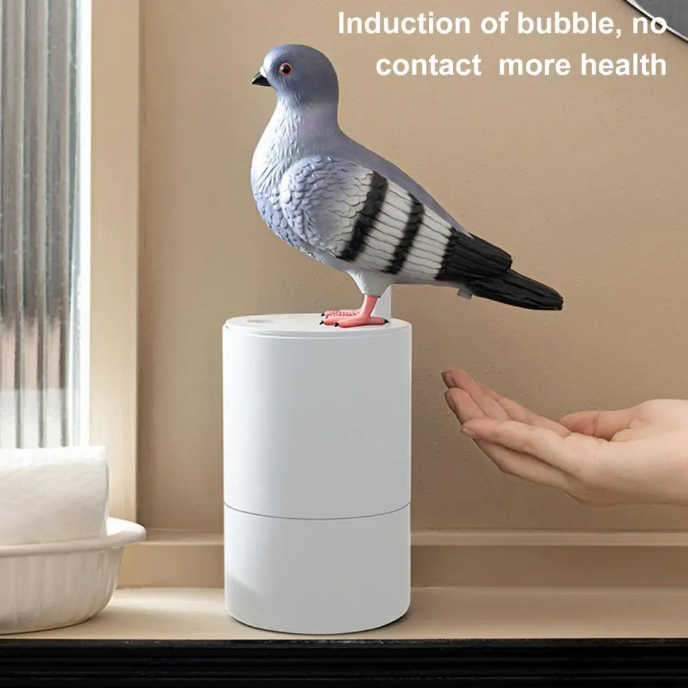 distributeur de savon automatique en forme de pigeon hygiénique sans contact - vue 5 sur 8