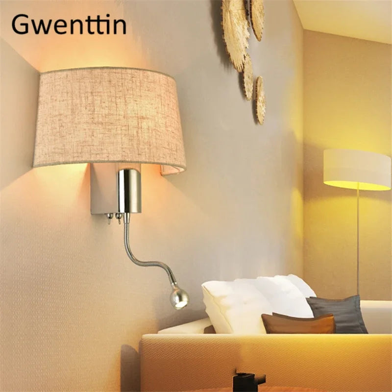 applique murale à led moderne pour décoration intérieure et lecture - vue 7 sur 14