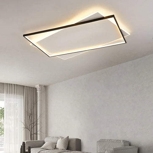 LED-Deckenleuchte nordisch dimmbar schlichtes Design - vue 2 sur 9
