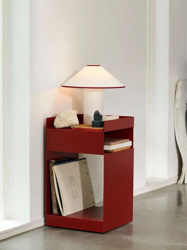 lampe de bureau japonaise wabi-sabi en forme de champignon décorative - vue 5 sur 7