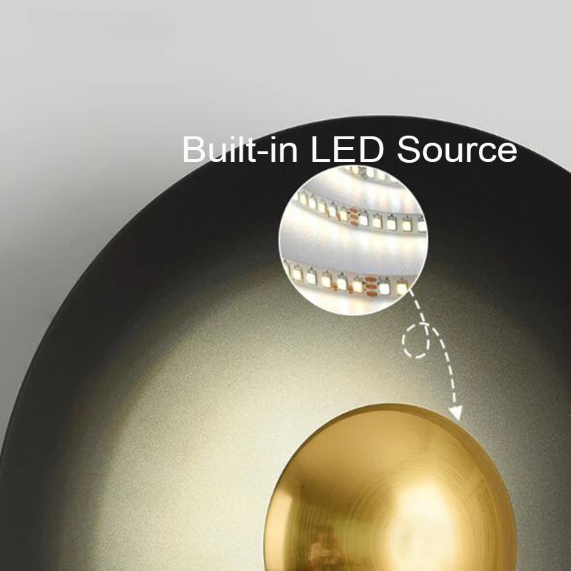 Applique circulaire nordique à LED - vue 7 sur 11