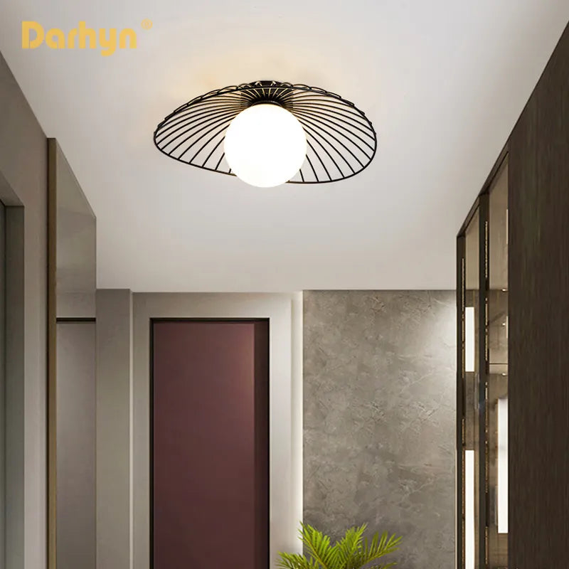Plafonnier LED en forme de jupe - vue 2 sur 10