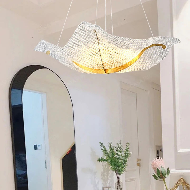 Lustres de plafond LED de luxe - vue 6 sur 9