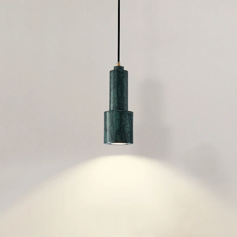 Lampe de poche créative en forme de marbre pour décoration nordique led