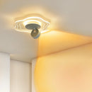 Couloir allée lumière simple moderne entrée lumières vestiaire créatif fleurs nordique encastré LED plafonniers avec projecteurs