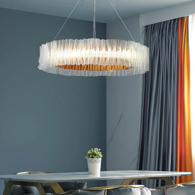 suspension design en pvc et acier inoxydable pour espaces intérieurs - vue 2 sur 13