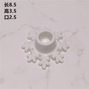 bougeoirs décoratifs pour chandeliers et table de Noël