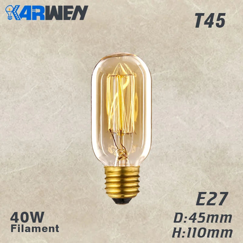 Vintage Edison LED-Leuchtmittel 6 Stück Retro Dekorative Filamentlampe