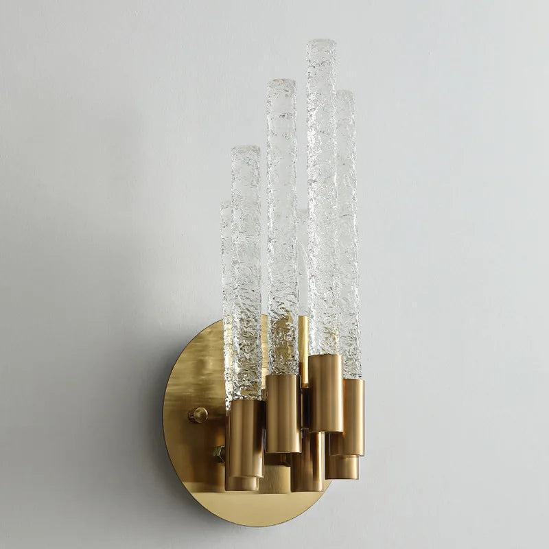 applique murale en cristal éclairage de luxe pour intérieur - vue 5 sur 8