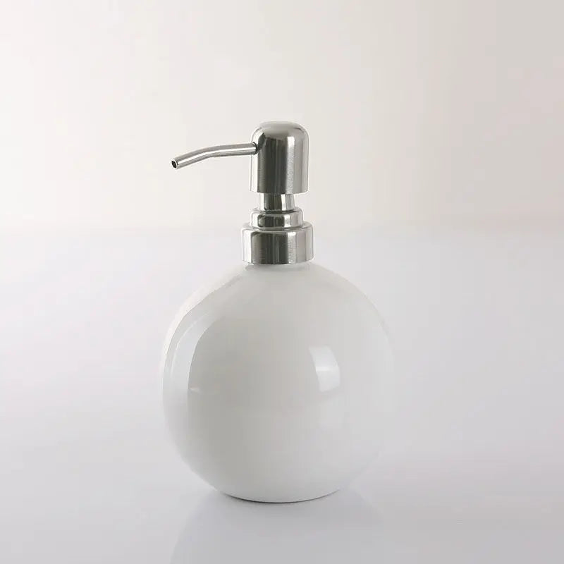 bouteille de gel douche et savon pour les mains accessoires de salle de bain