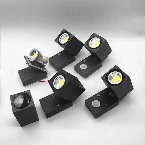 applique murale led extérieure étanche pliante pour cour jardin