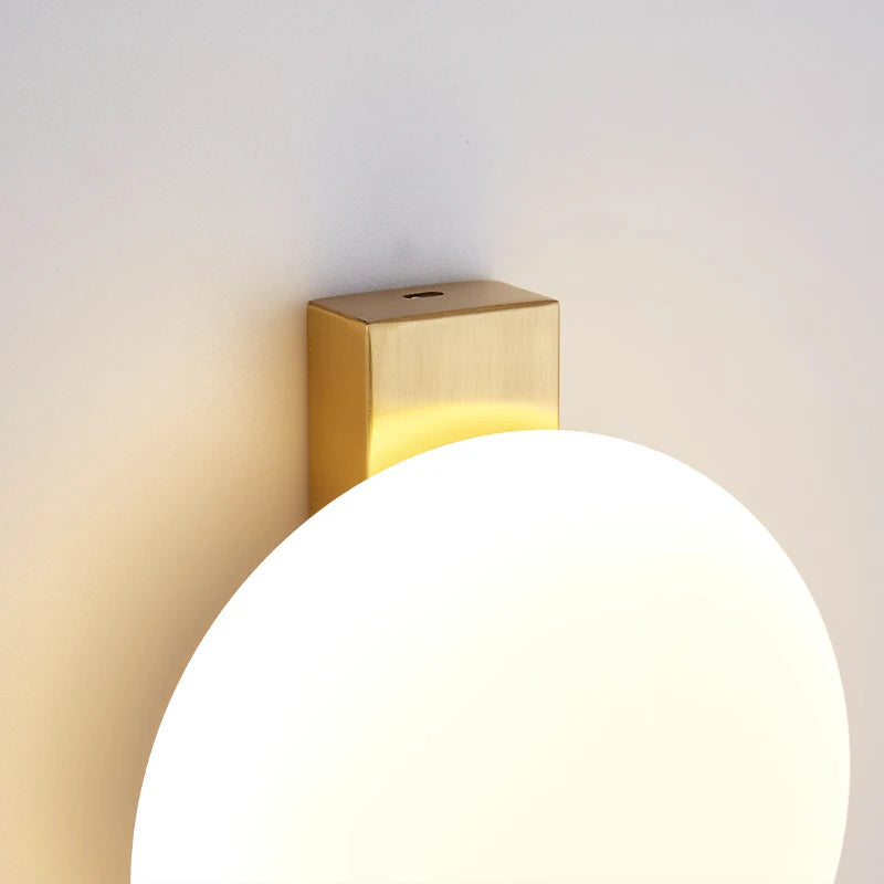 Applique murale boule LED moderne - vue 6 sur 8