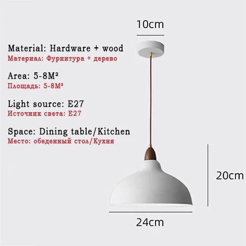 Moderne nordische Pendelleuchte für die Innendekoration