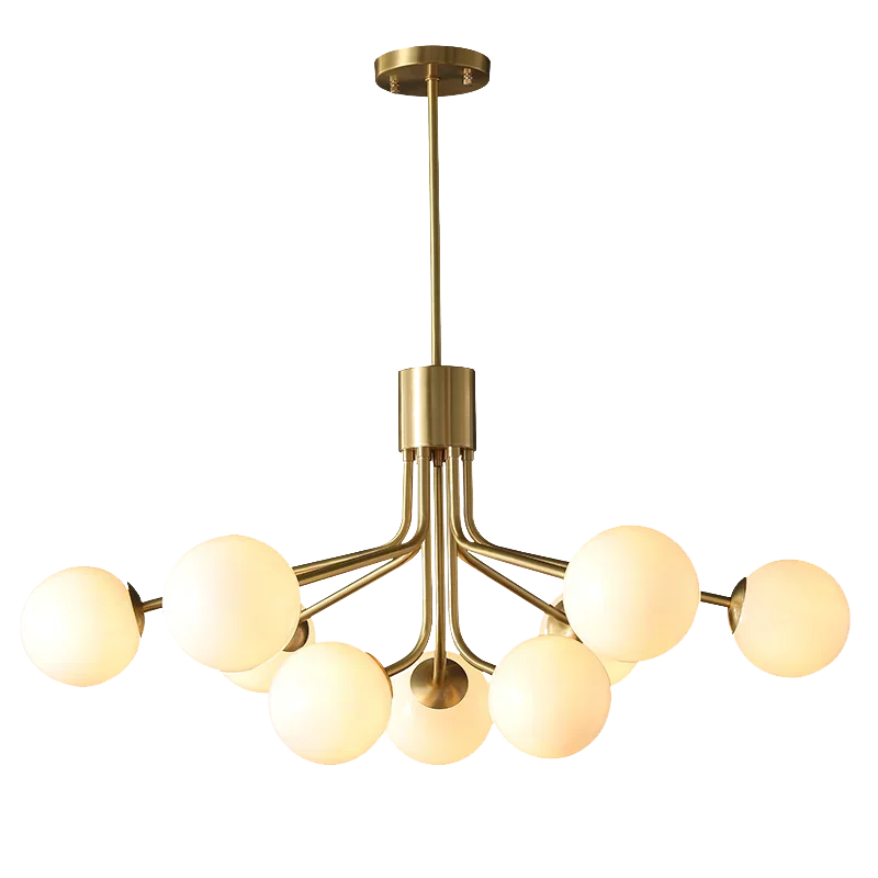 lampe à haricots magiques en verre style nordique simple - vue 7 sur 18