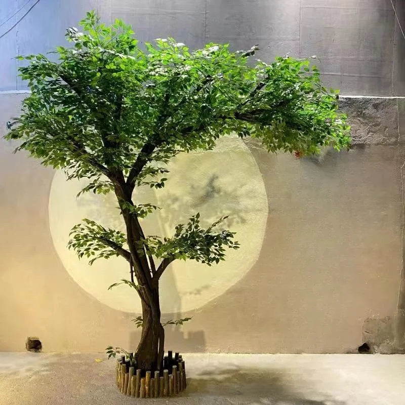 arbre artificiel banyan décoratif pour intérieur et hôtel - vue 14 sur 14