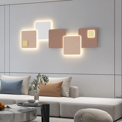 applique murale led moderne design créatif pour ambiance décorative - vue 6 sur 8