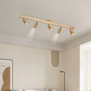 Plafonniers en bois nordiques spot rotatif salon chambre salle à manger spot réglable vestiaire luminaire