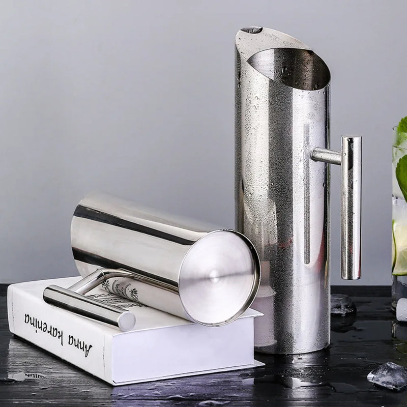 Carafe à café inox grande capacité anti éclaboussures