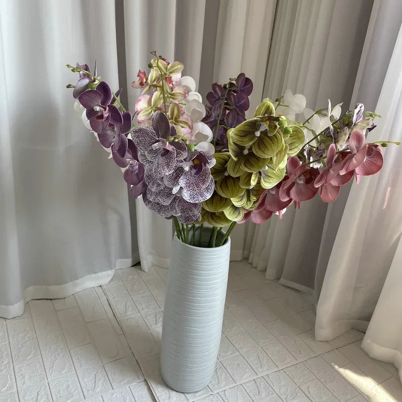 phalaenopsis artificiel orchidée décorative pour mariage et jardin - vue 4 sur 23