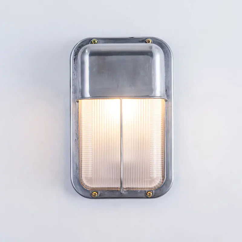 applique murale led rétro imperméable en aluminium idéale pour extérieur et intérieur - vue 2 sur 15