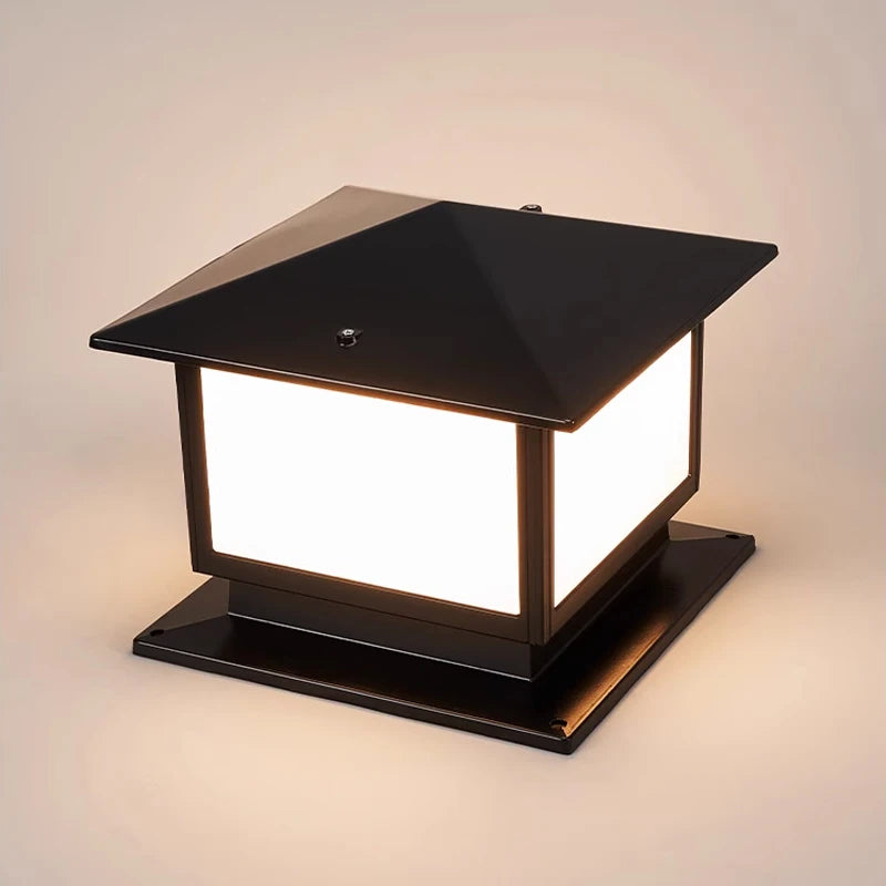 Lampe pilier LED étanche E27 - vue 7 sur 20