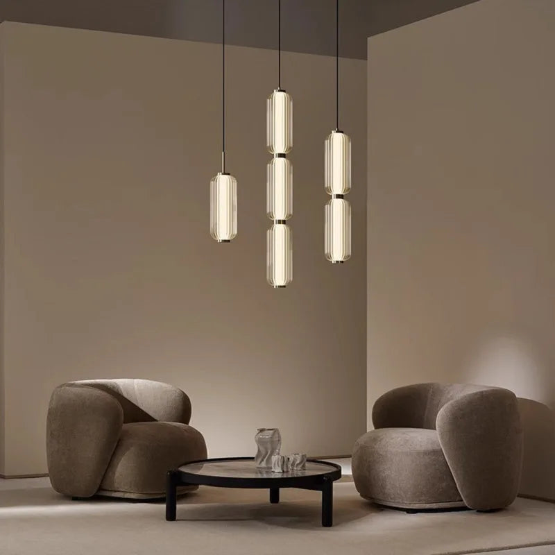 suspension design lumineux pour intérieur moderne - vue 2 sur 10